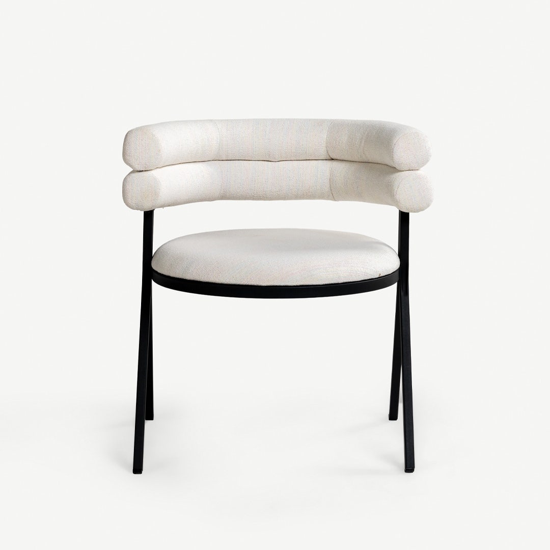 Marlabo Dining Chair Ivory