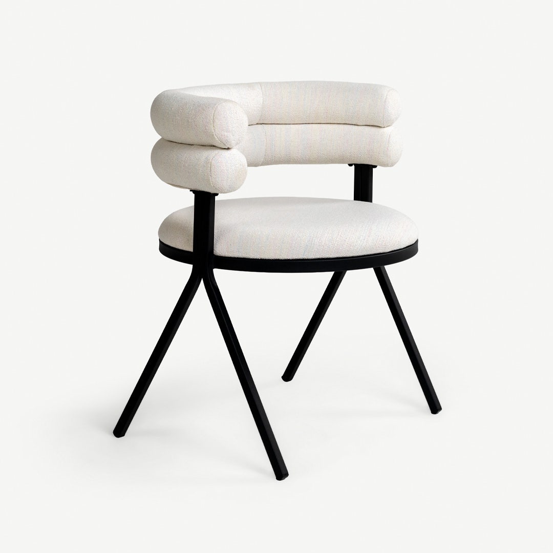 Marlabo Dining Chair Ivory