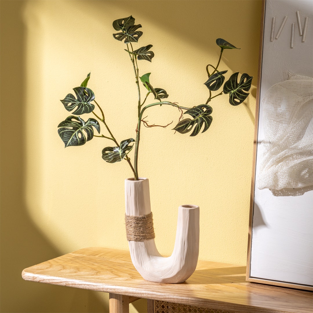 Marlan Organic Ceramic Vase -7x22cm