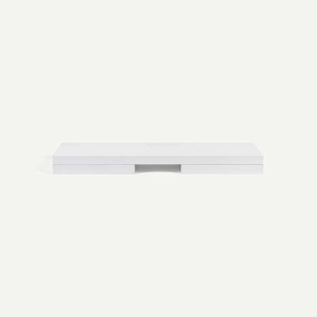 Marzie 1 Drawer Shelf White 60cm