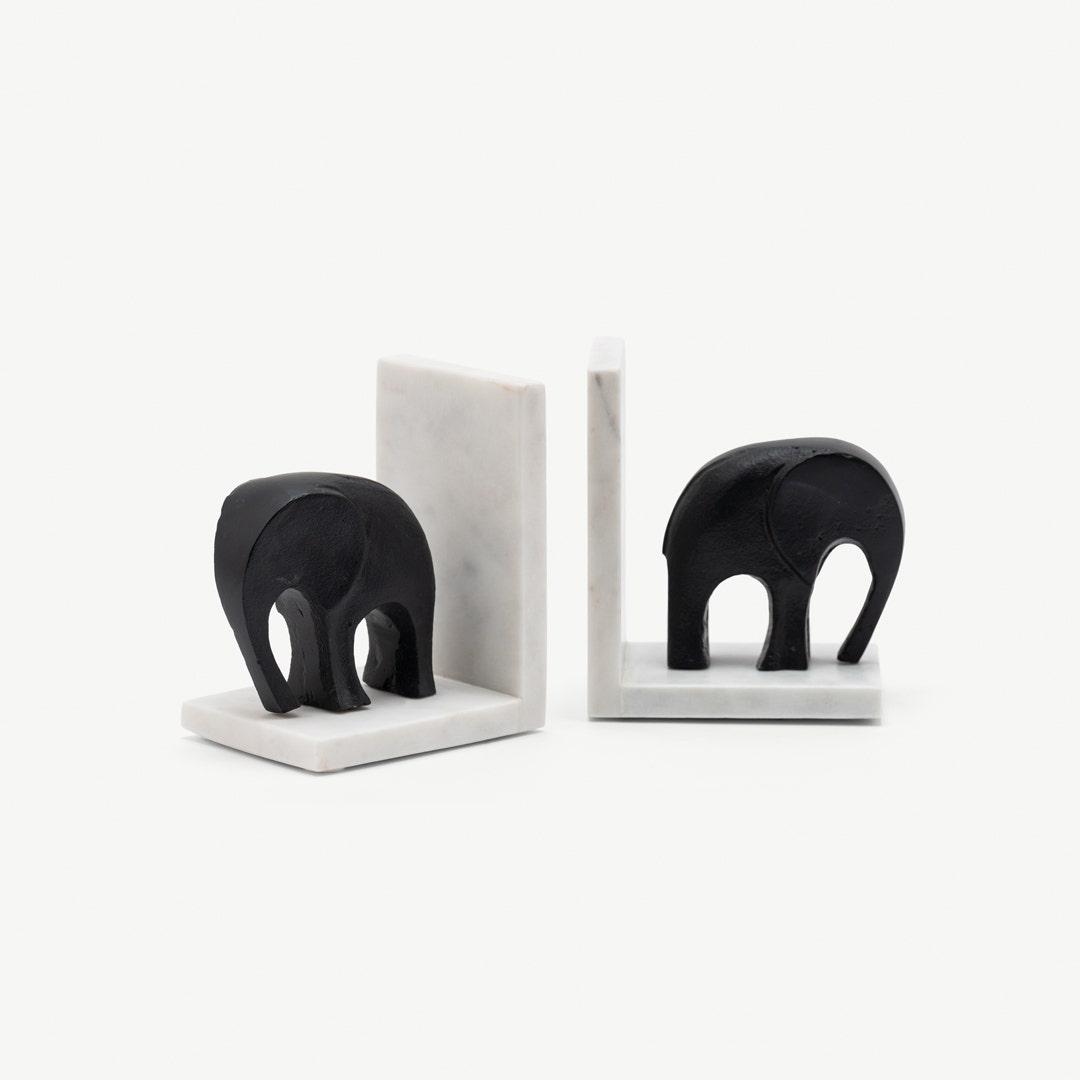 Mateo Elephant Bookend