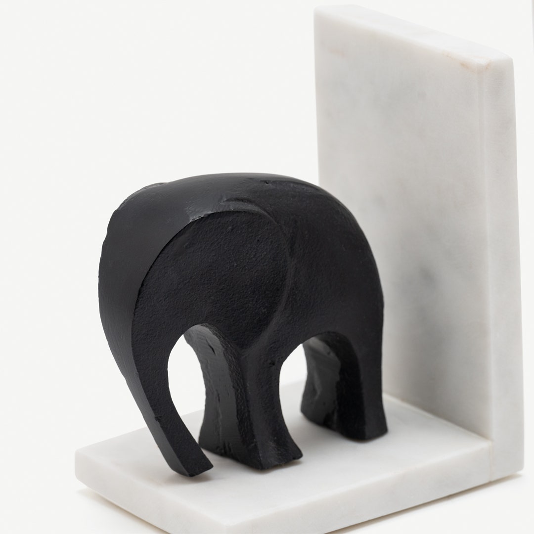 Mateo Elephant Bookend