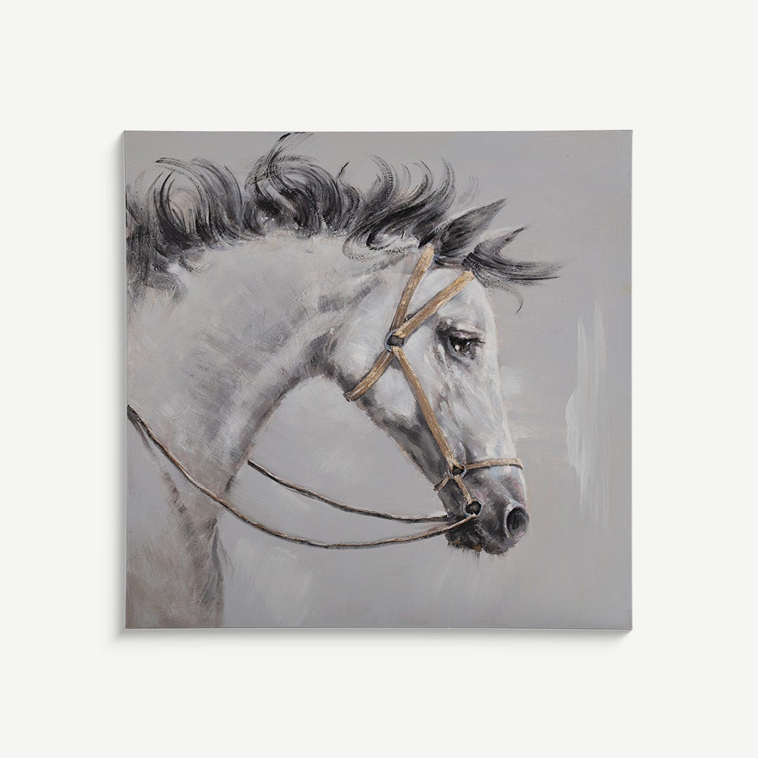 لوحة حائط ماكسيموس حصان - 100×100 سم