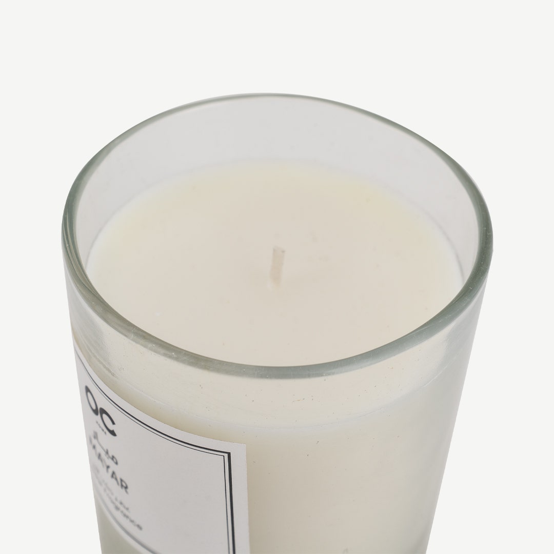 Mayar Glass Candle Cedar Fragrance 200gm