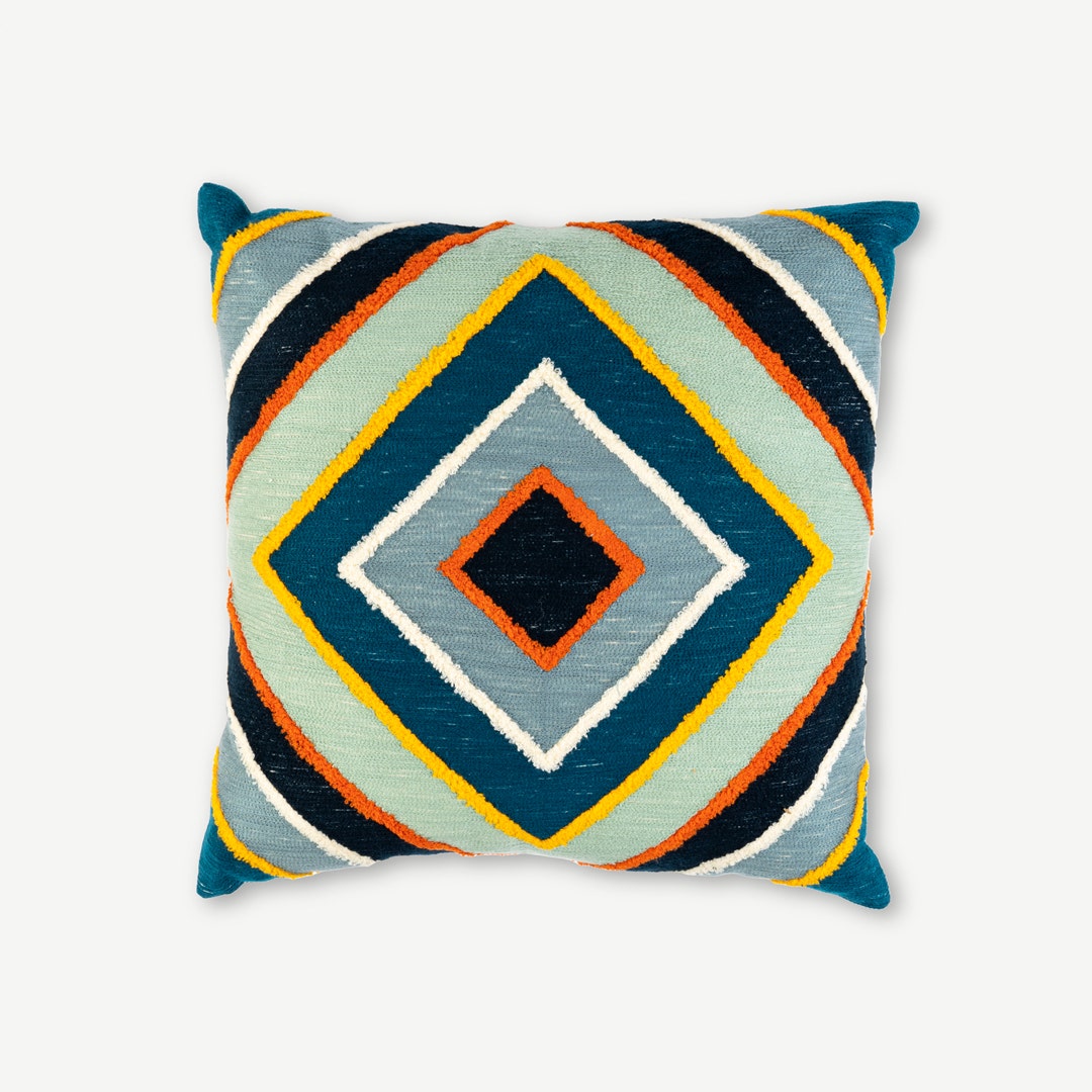 Mazarin Filled Cushion -50x50cm Multi