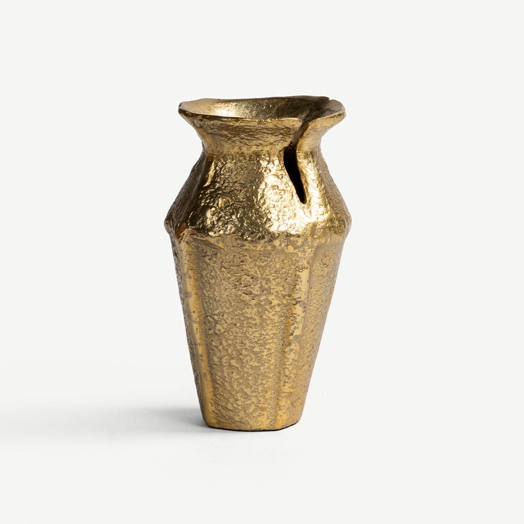 Medox Décor Vase - Gold
