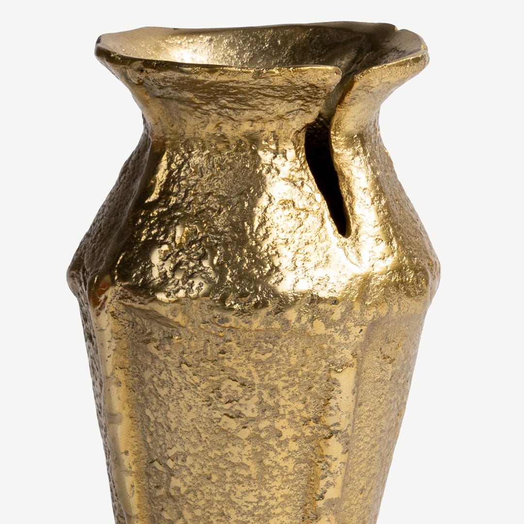 Medox Décor Vase - Gold