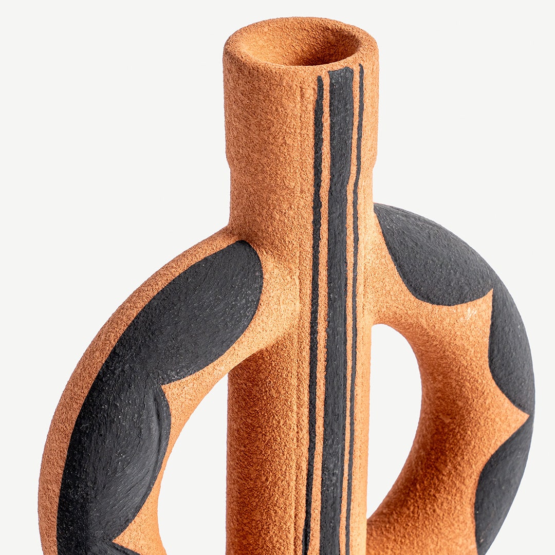 Melanar Hand Painted Candle Holder -20cm