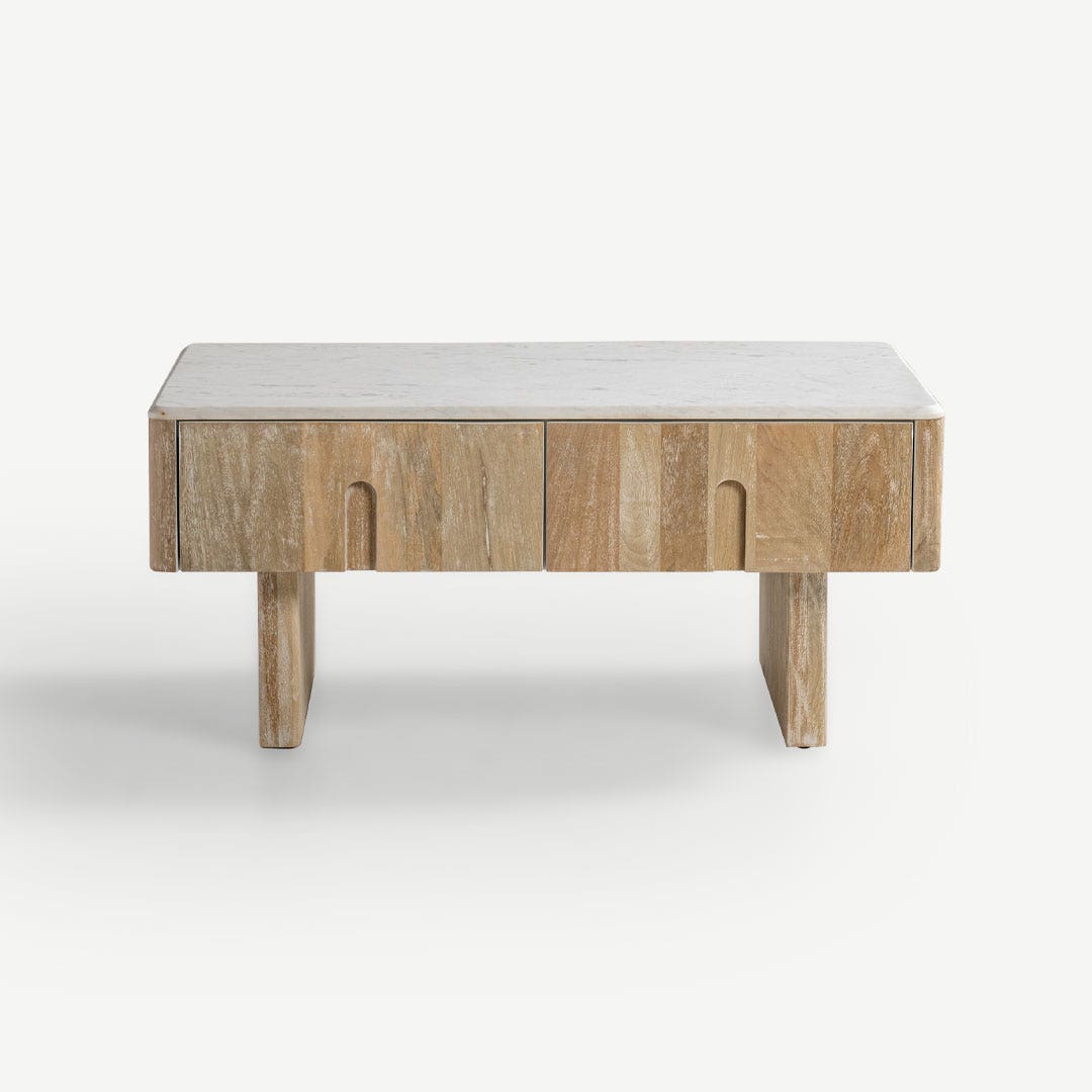 Melanie Center Table White