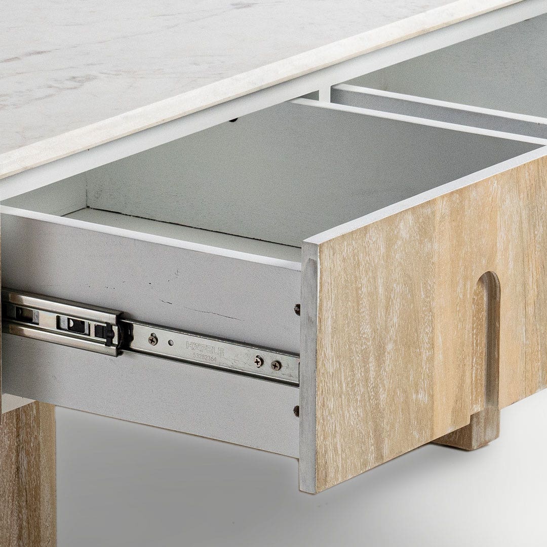 Melanie Center Table White