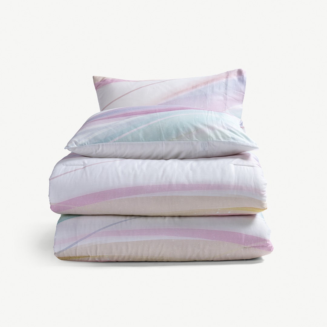 Melayla Printed Comforter Set -240x260cm