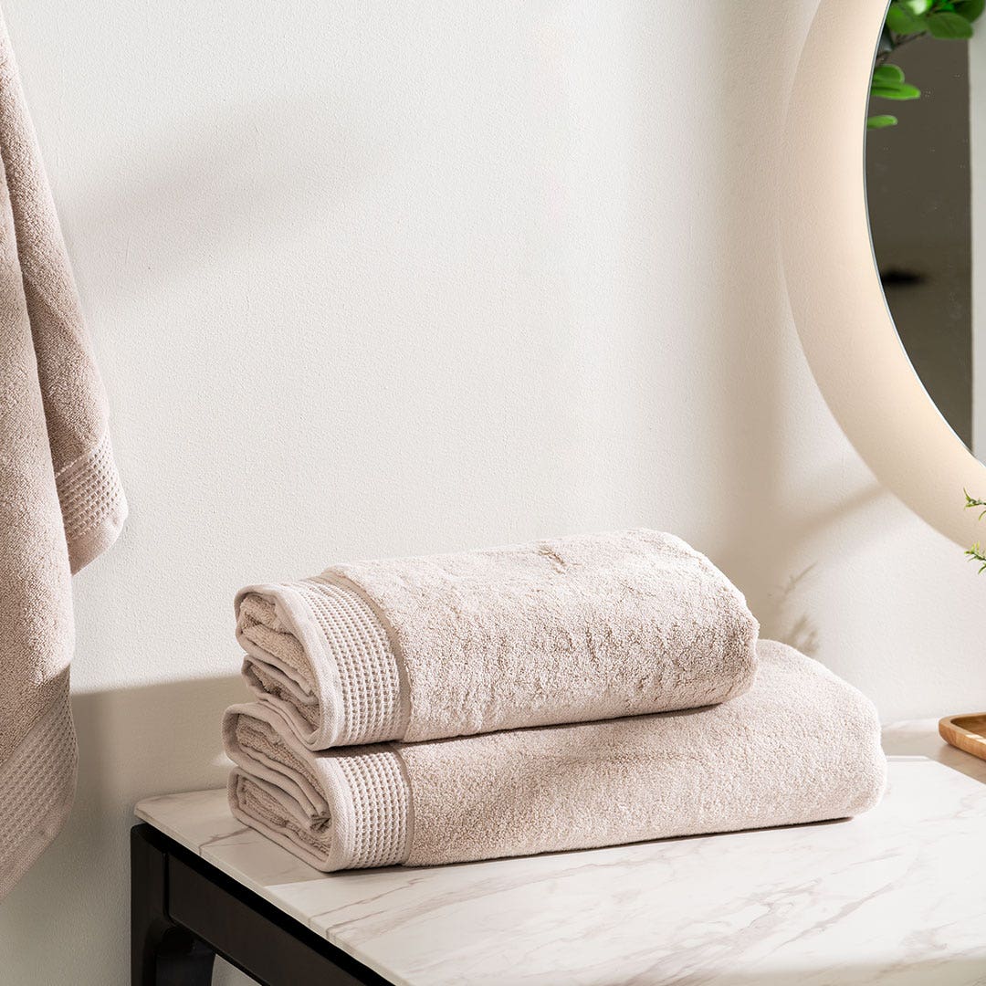 Melera Bath Sheet Sand -90x150cm