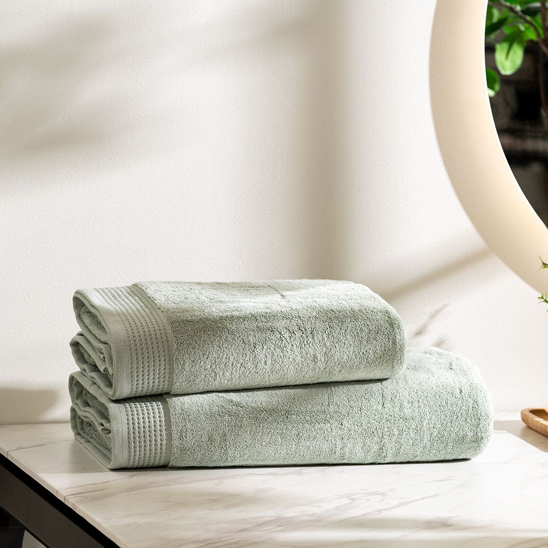 Melera Beach Towel Sage -100x200cm