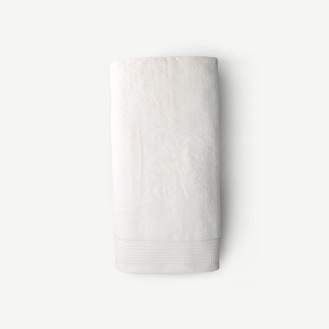 منشفة شاطئ ميليرا أبيض -100×200 سم