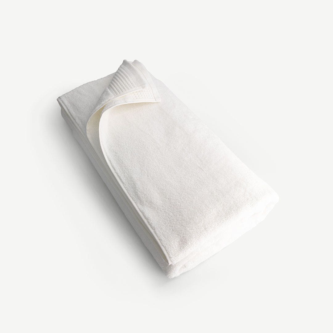 منشفة شاطئ ميليرا أبيض -100×200 سم