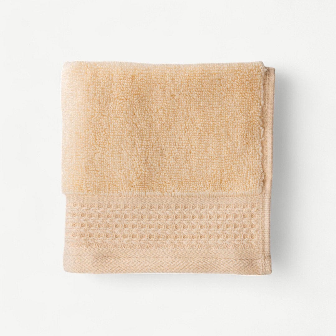 ميليرا منشفة وجه 30×30 سم - كريمي
