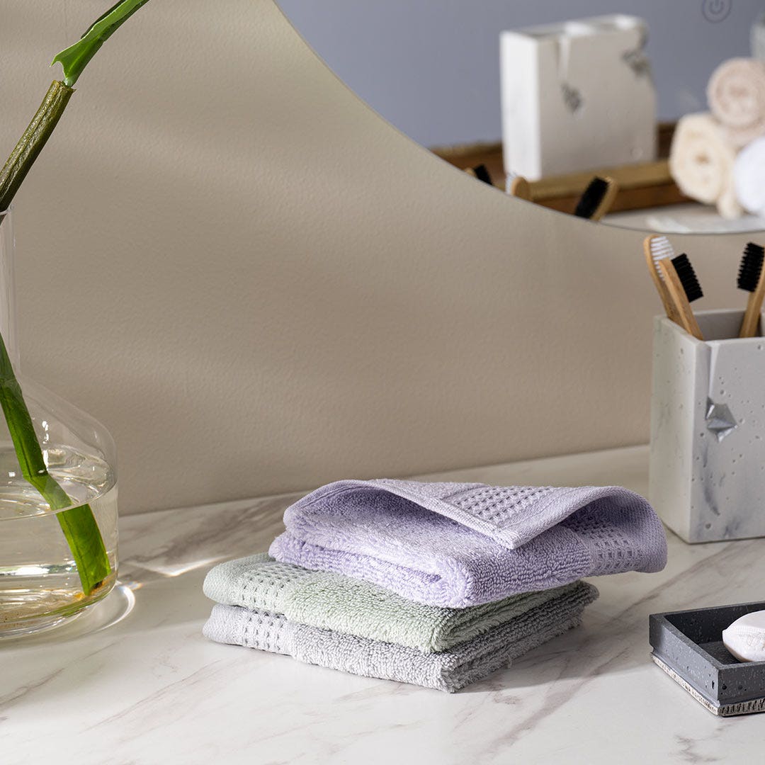 Melera Face Towel Lilac -30x30cm