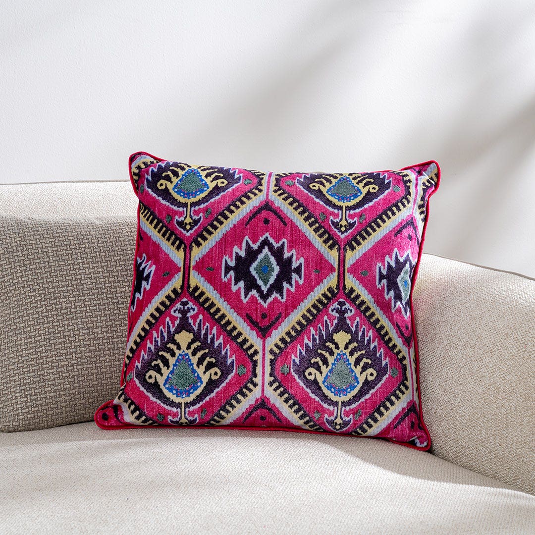 Meliana Cushion With Dori Piping -50x50cm
