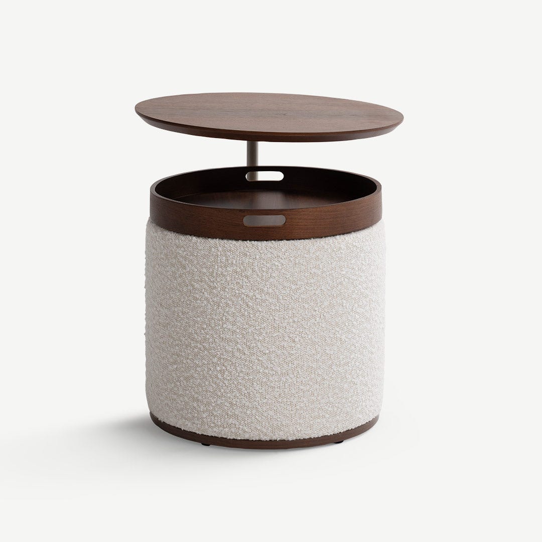 Melise End Table Natural