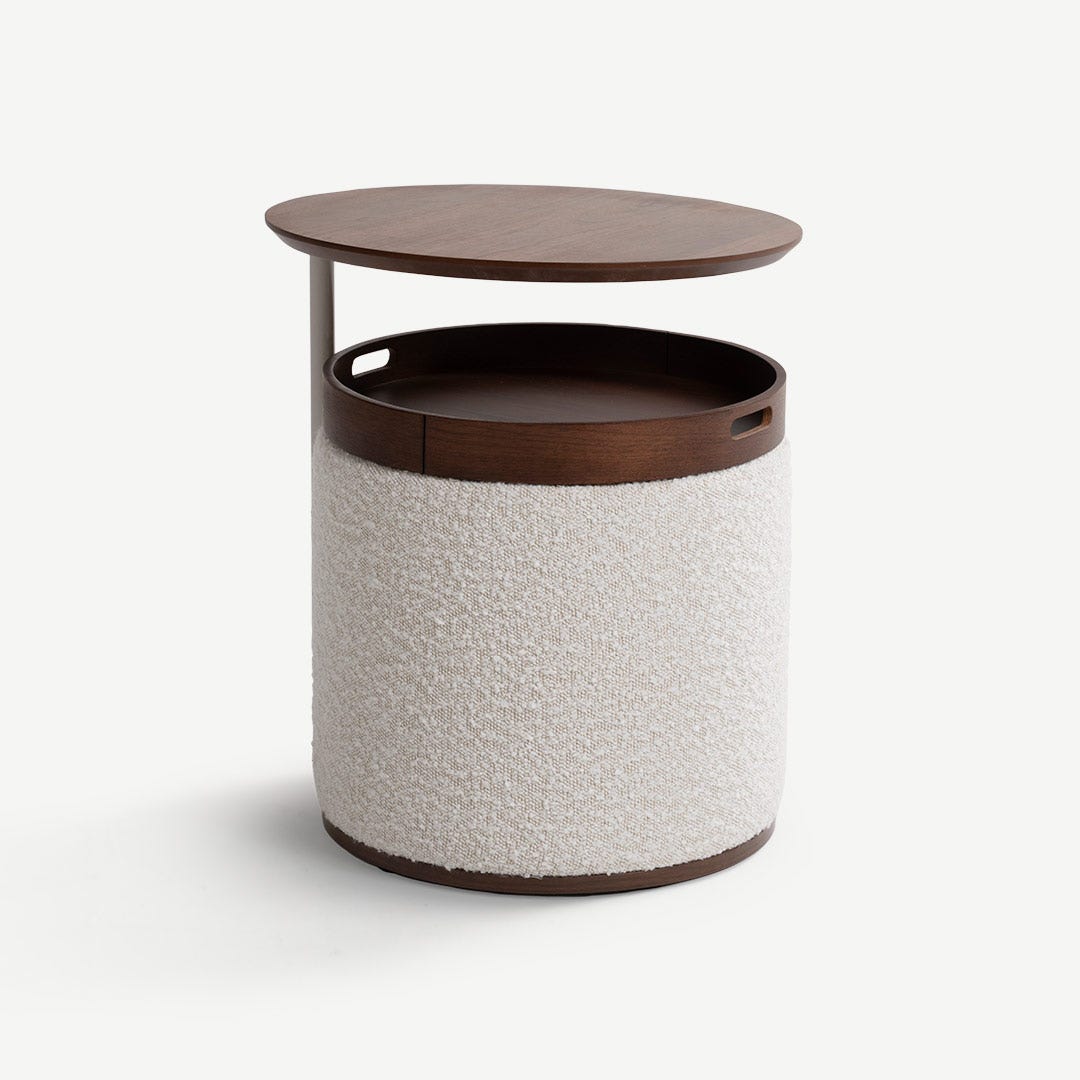 Melise End Table Natural