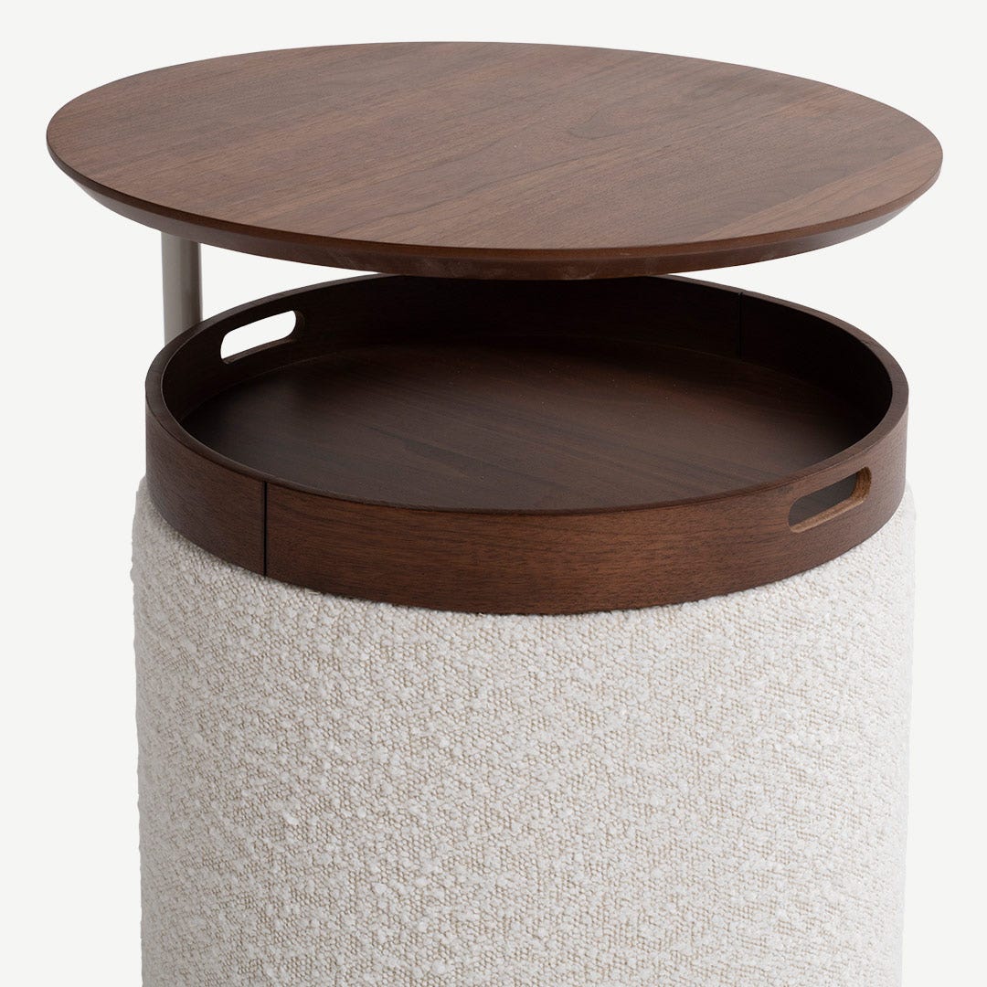 Melise End Table Natural