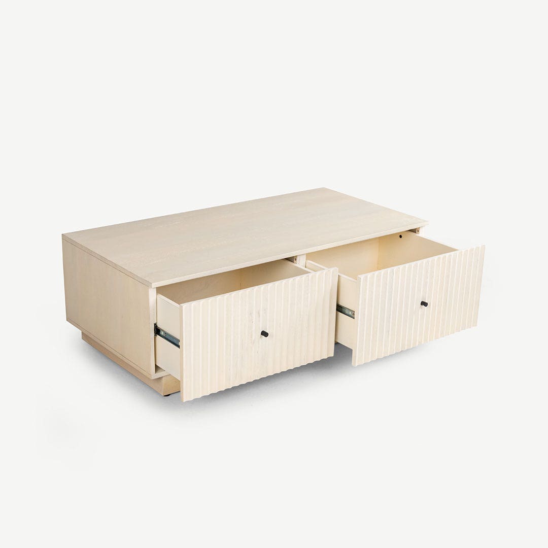 Melona Coffee Table Whitewash