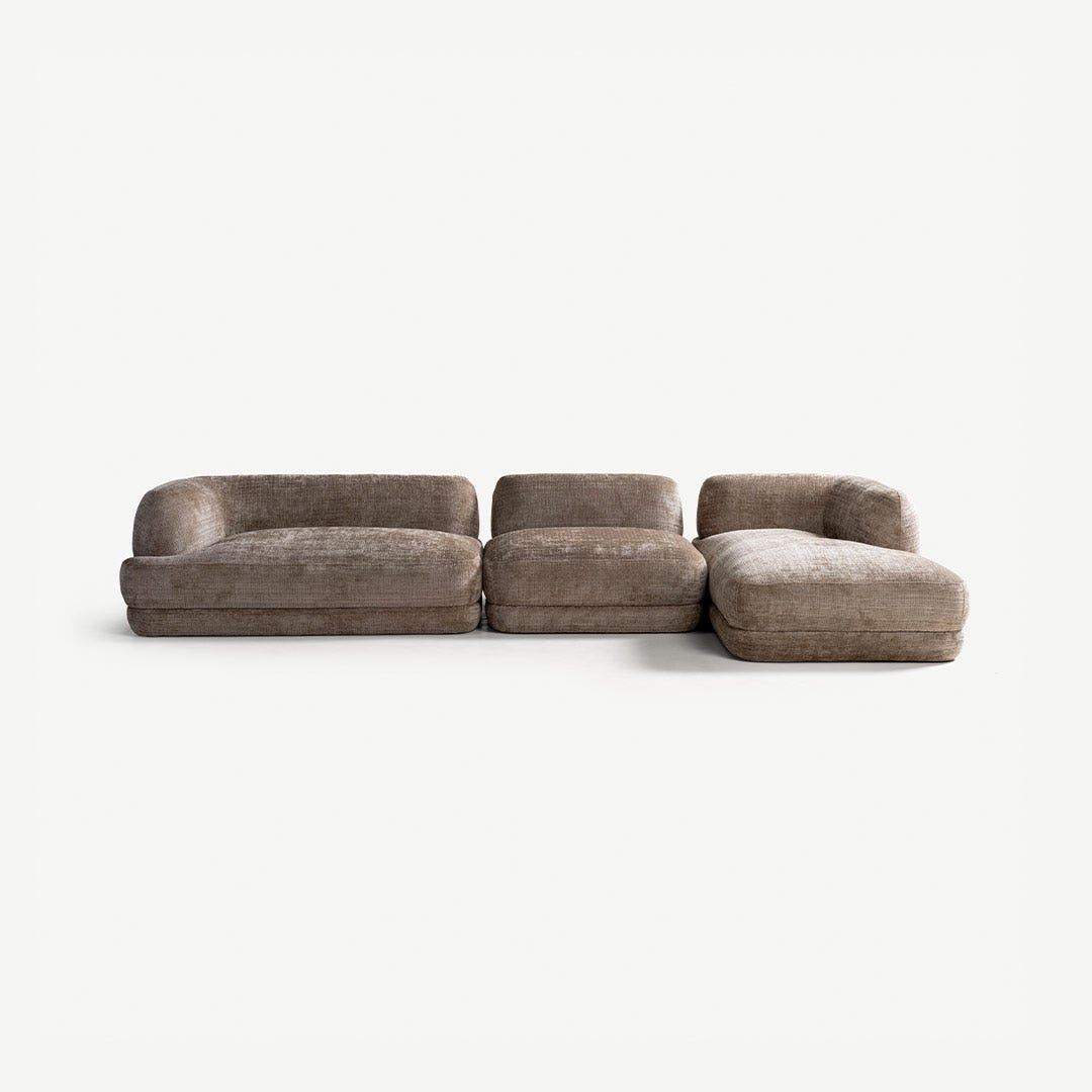 Meloni Corner Sofa Ecru
