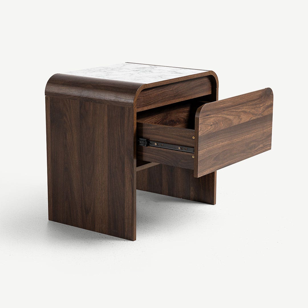 Melyan End Table Walnut