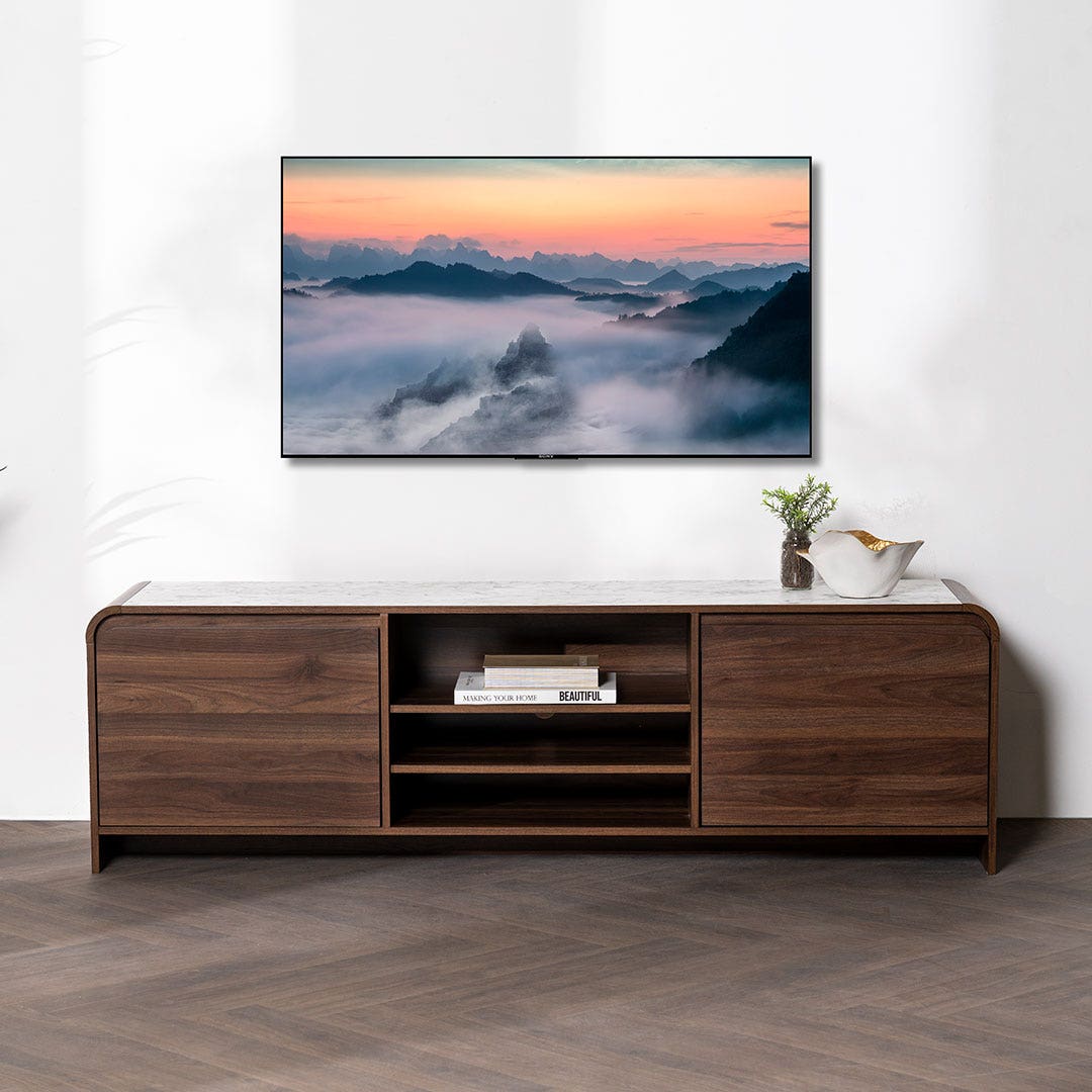 Melyan TV Unit Walnut