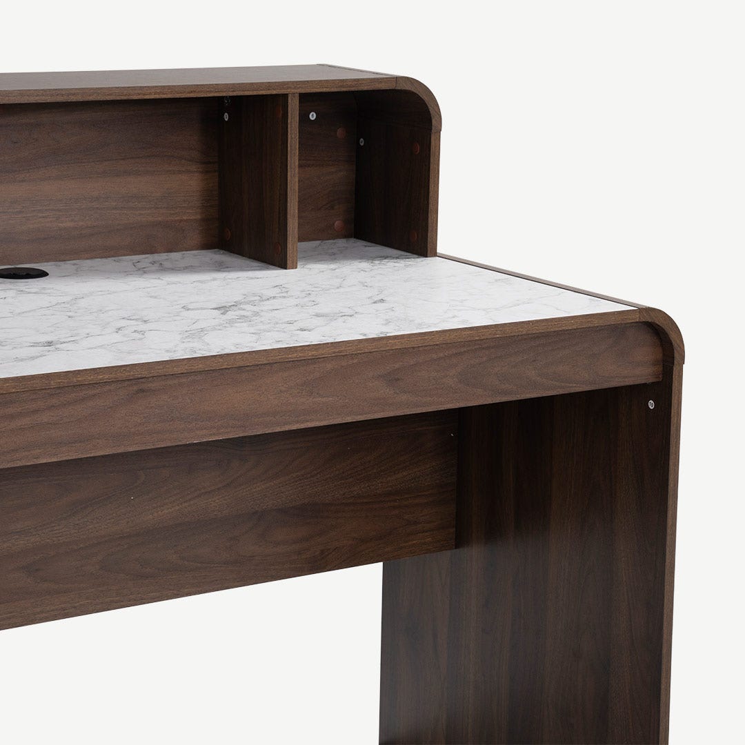 Melyan Writing Desk Walnut