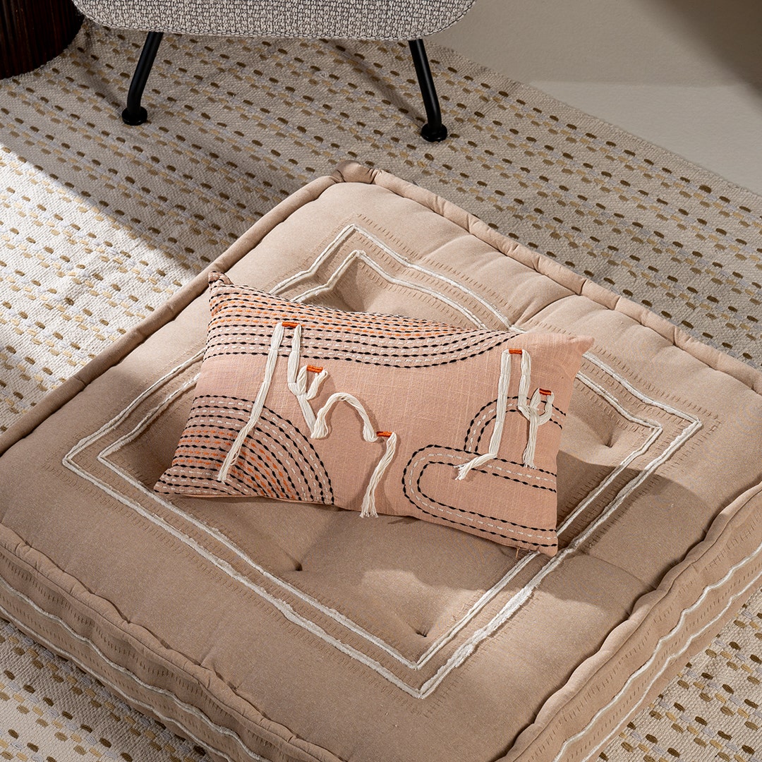 Meramar Embellished Cushion-30x50cm