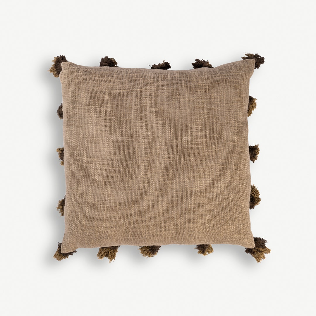 Merdy Filled Cushion Ecru -50x50cm