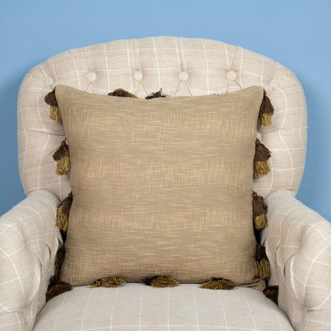 Merdy Filled Cushion Ecru -50x50cm