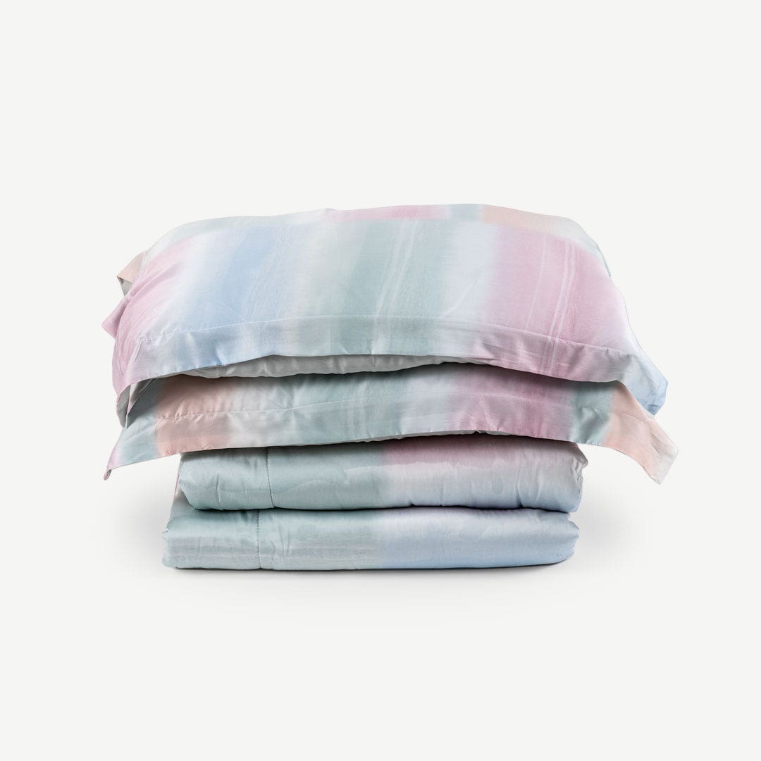 Merian 300TC Tencel Print Comforter Set of 3 pieces