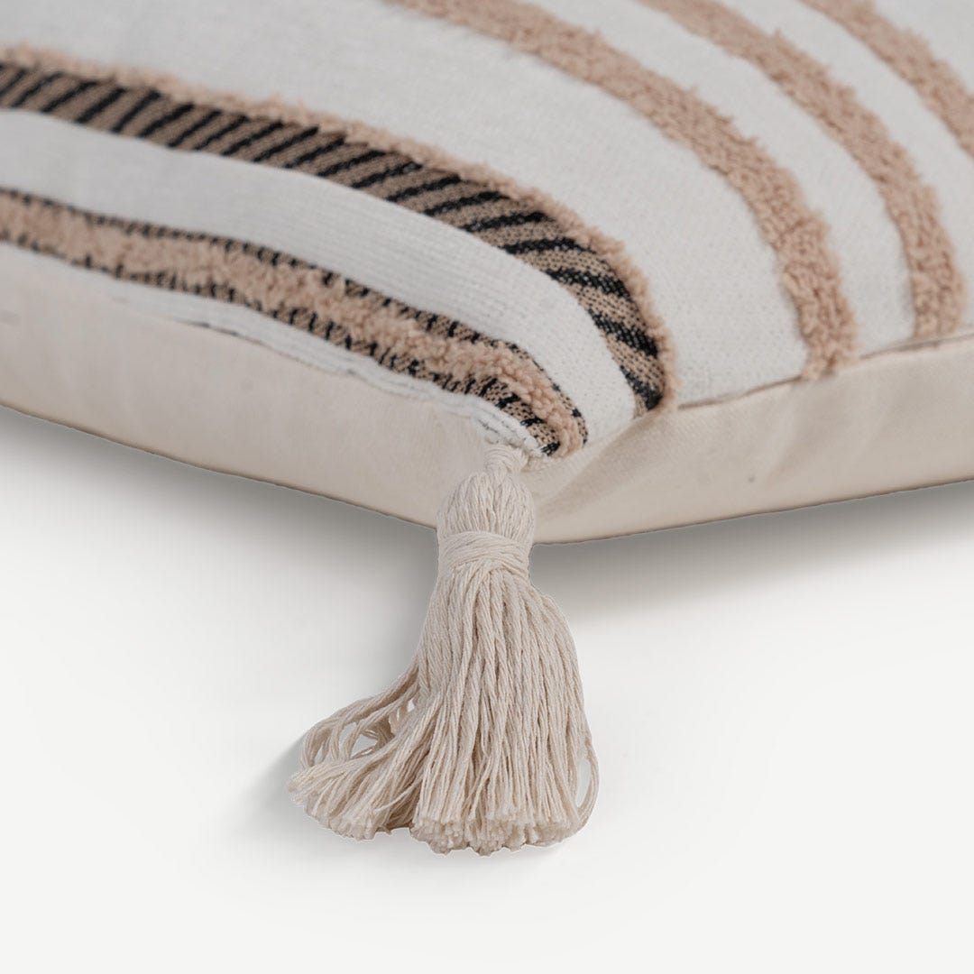 Merlie Filled Cushion W/Tassel- 45x45cm