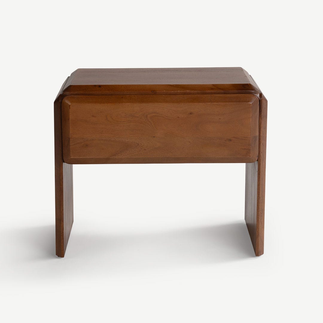 Mertol Bedside Table Natural