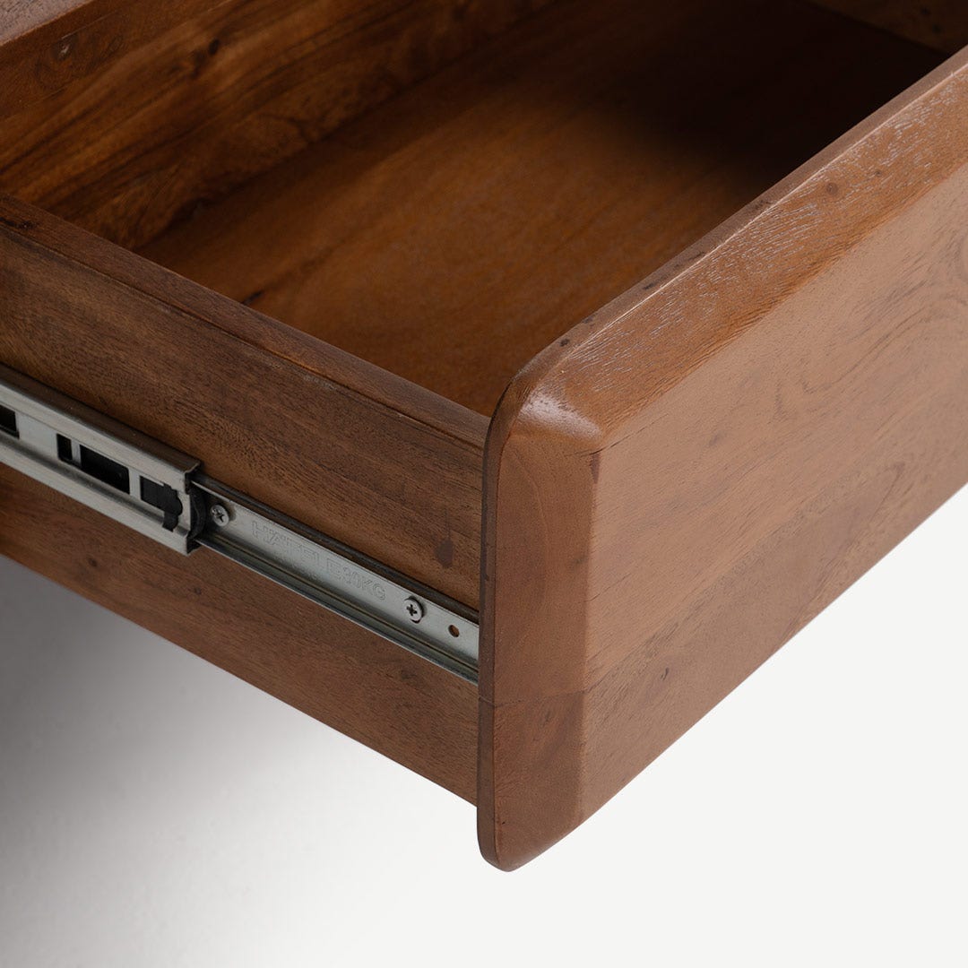 Mertol Bedside Table Natural