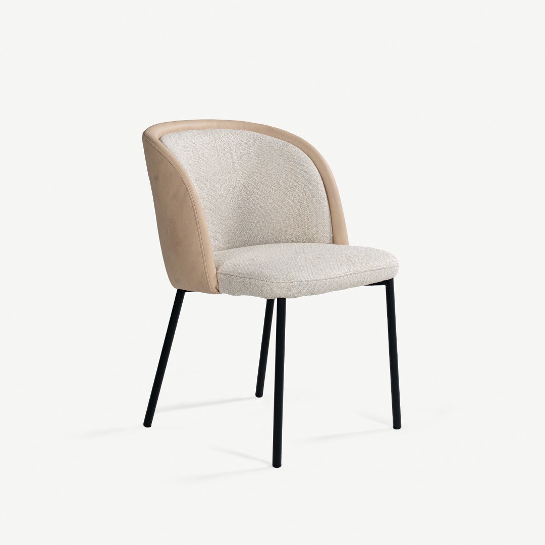 Merval Dining Chair Cream