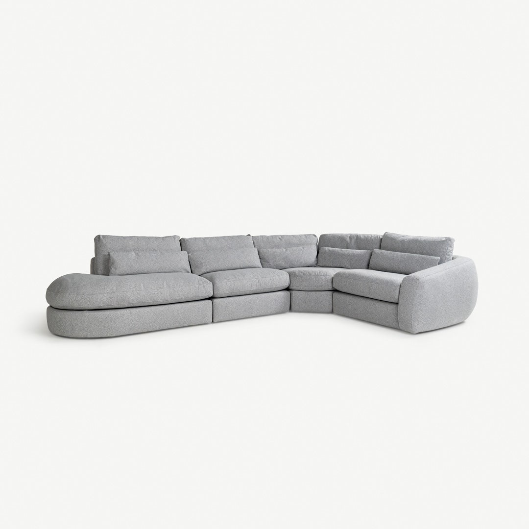 Mervana Corner Sofa Grey