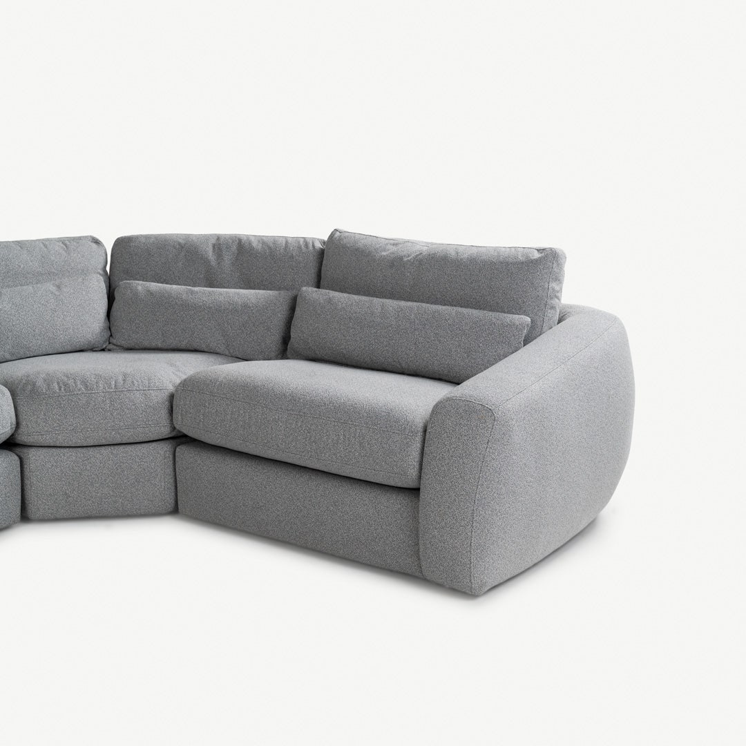 Mervana Corner Sofa Grey