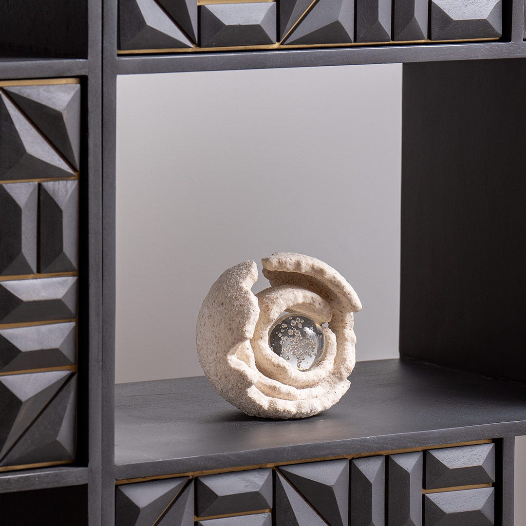 Meyla Resin Décor w/Crystal Ball