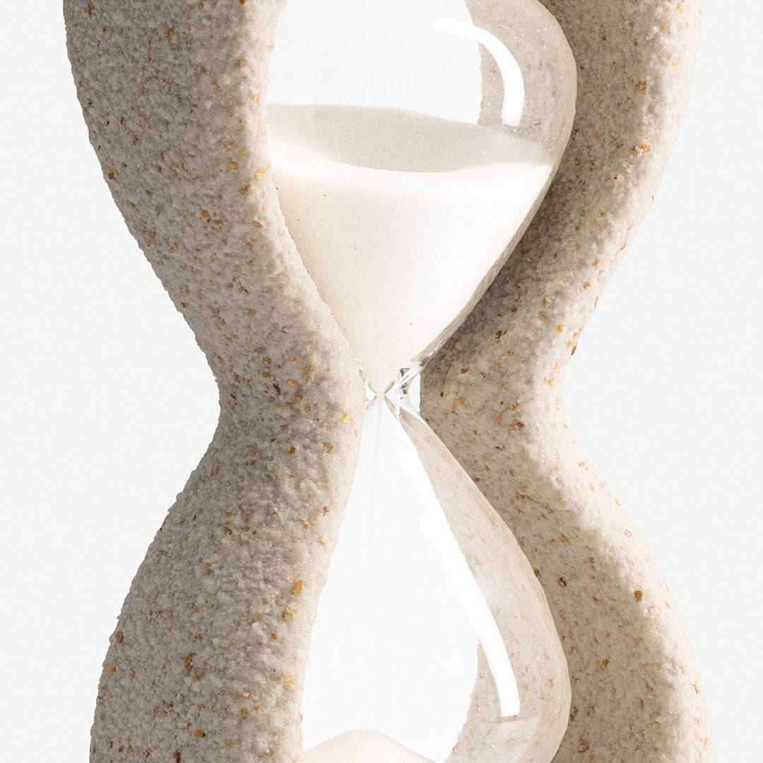 Meyla Resin Hourglass Décor