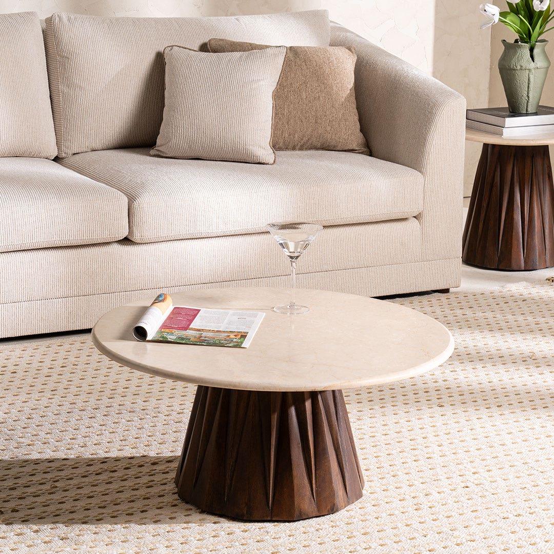 Micah Coffee Table Beige