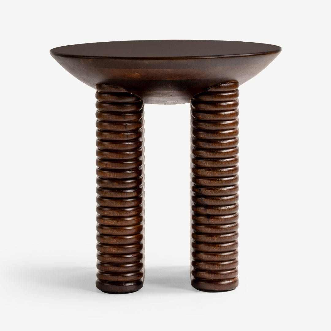 ميدون طاولة سرير - بني