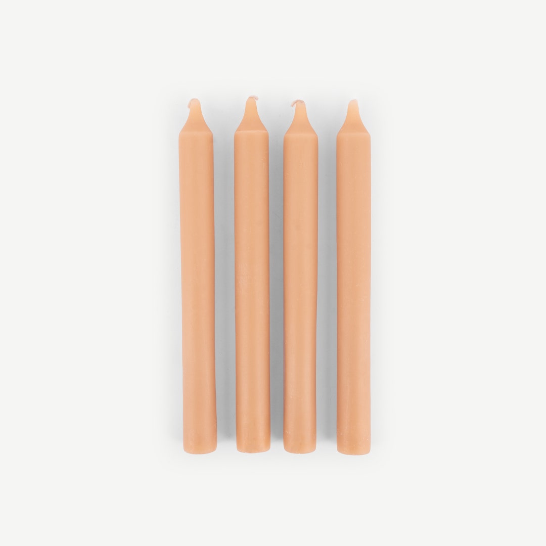 Milani Taper Candle 4pcs Set - Pink