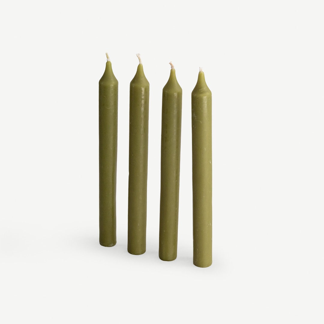 ميلاني طقم شموع مخروطية 4 قطع - حمضيات الزنك