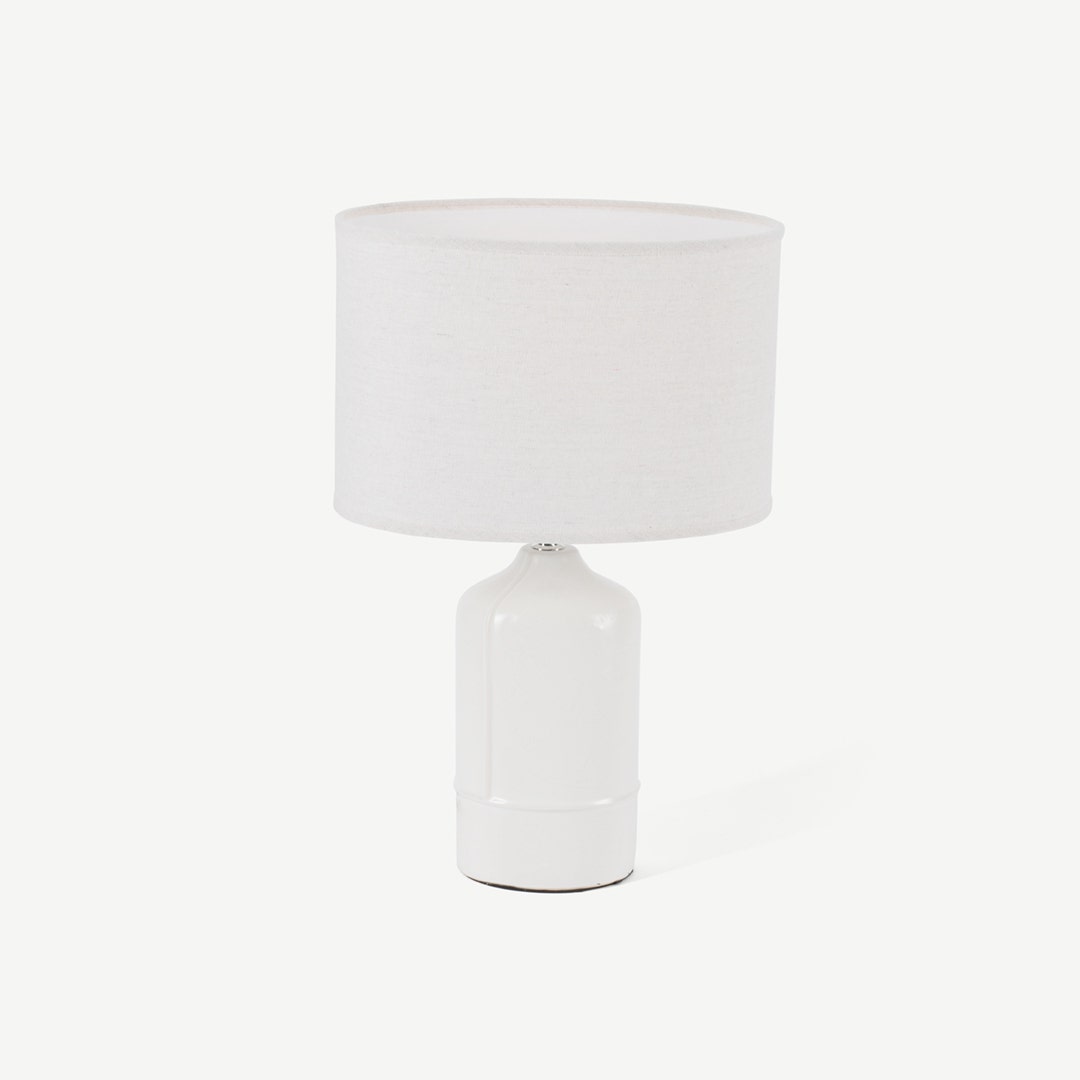 Ceramic base sales table lamp