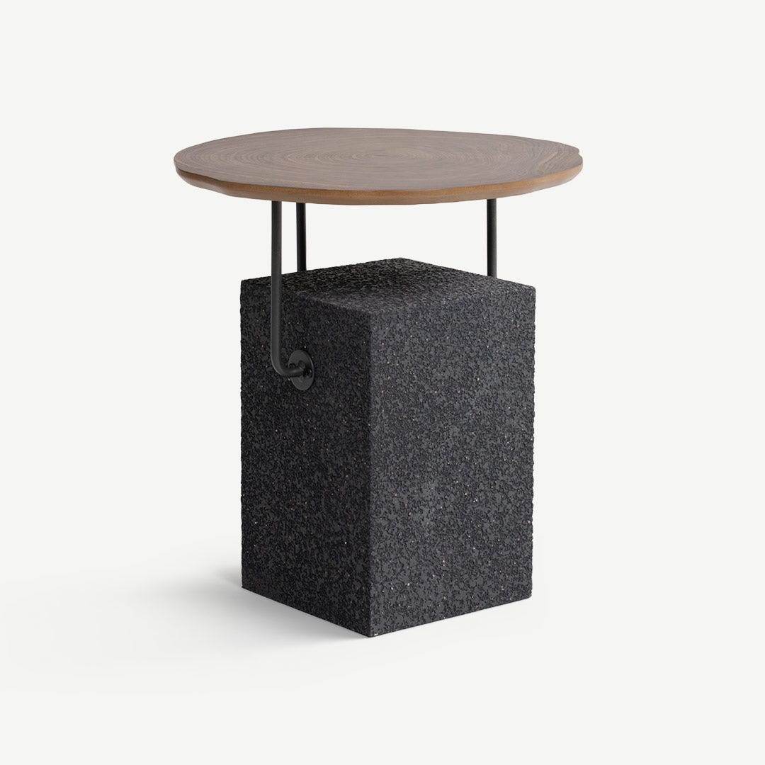 Milda End Table Multicolor