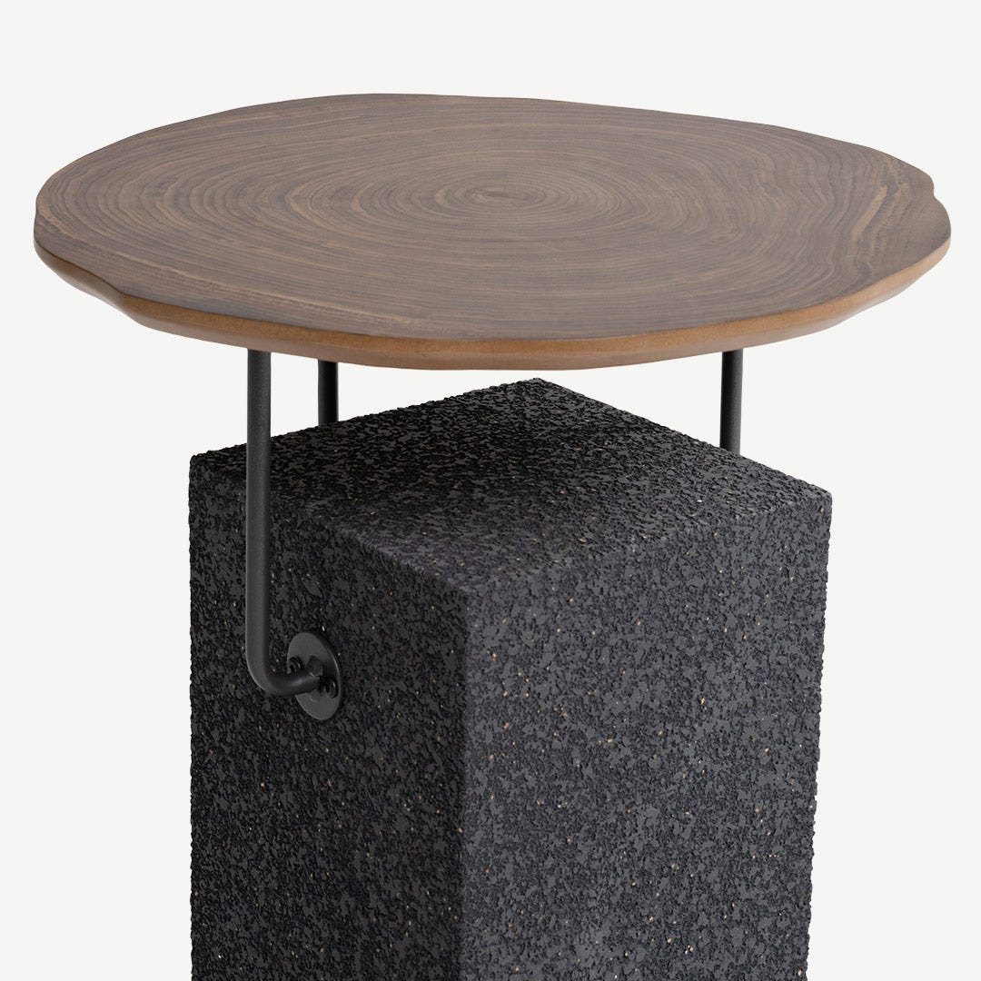 Milda End Table Multicolor