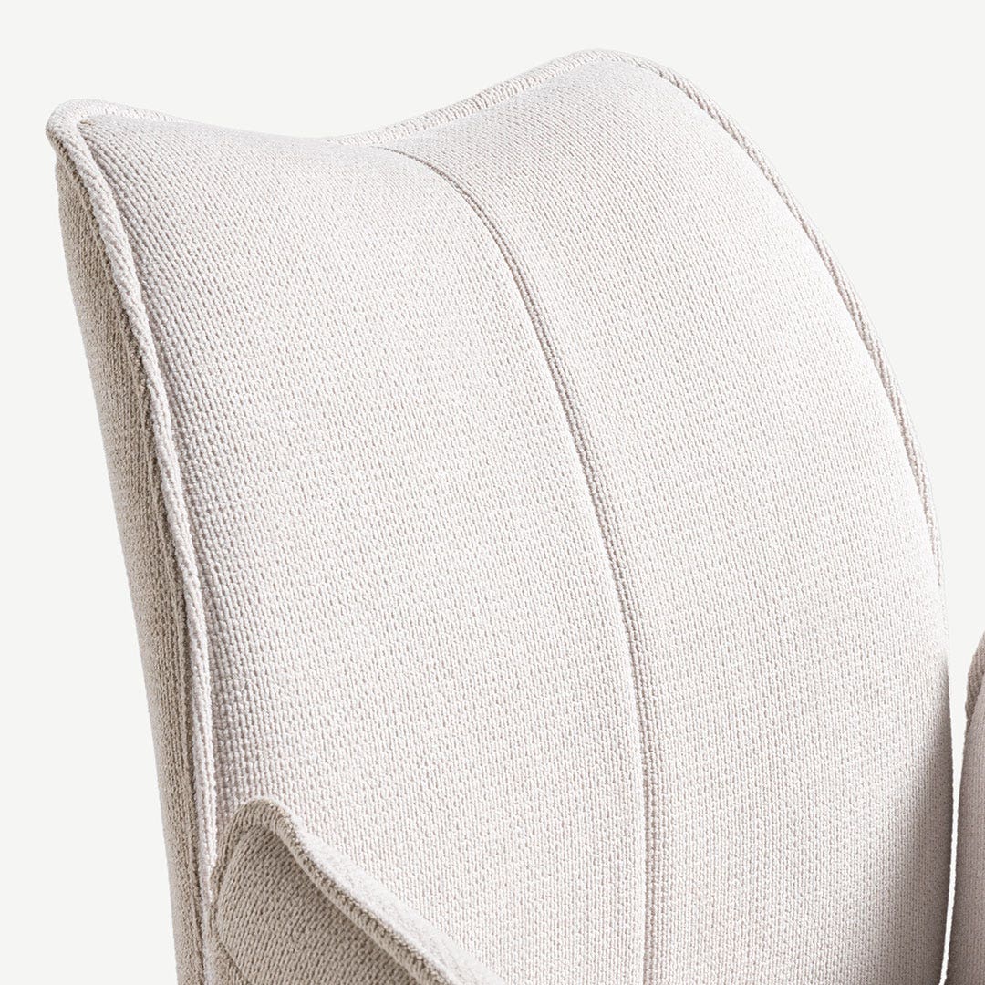 Miles Dining Chair Mocha/Ivory